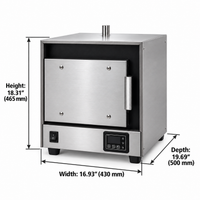 Load image into Gallery viewer, Ventura FB9x6 Programmable Burnout Furnace – 110V
