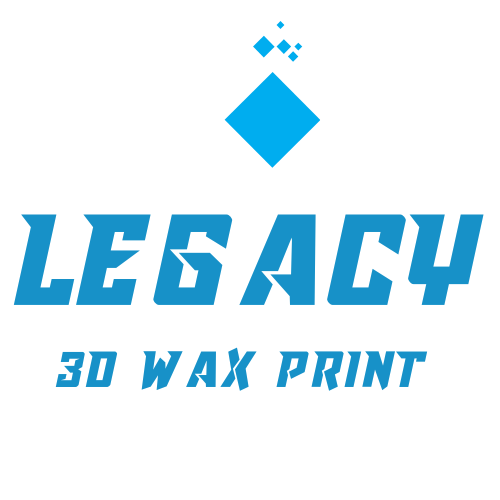 Legacy Wax 3D White Logo